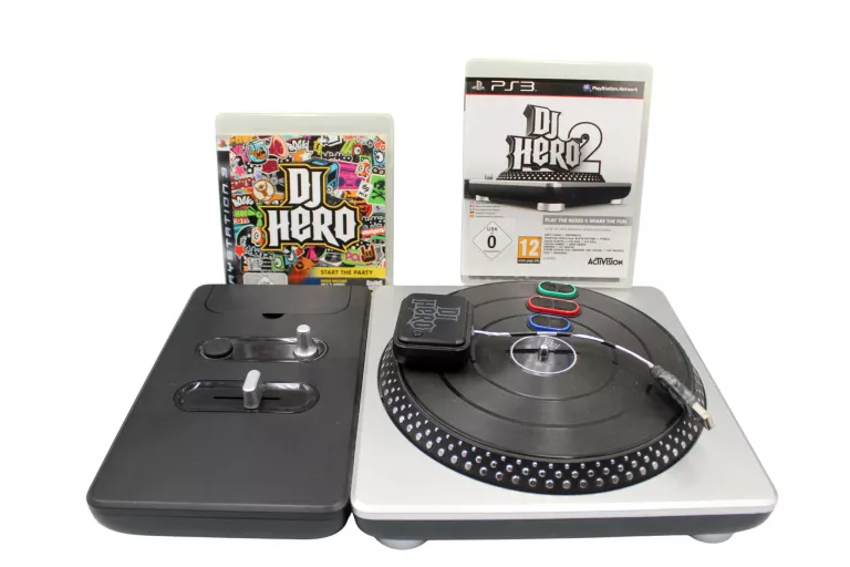 DJ HERO PS3 PLAYSTATION 3,DJ HERO,DJ HERO 2