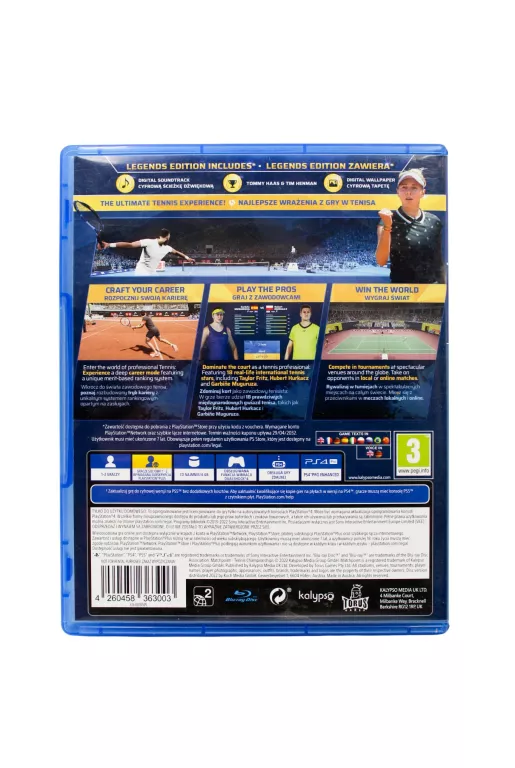 PS4 MATCHPOINT LEGENDS EDITION