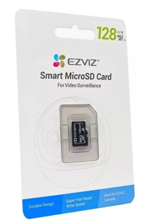 KARTA PAMIĘCI MICROSD 128GB EZVIZ 90 MB/S C10 U3 SDXC