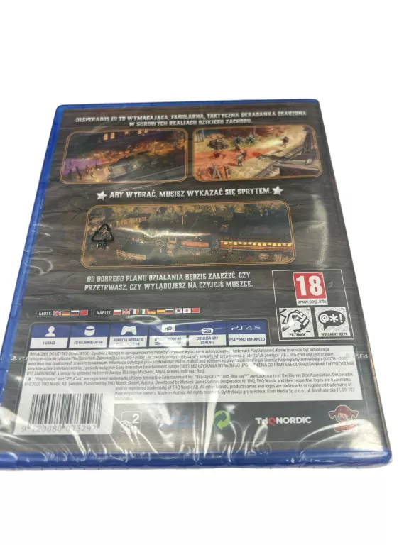 GRA NA PS4 DESPERADOS 3