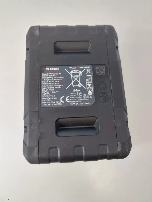 AKUMULATOR PARKSIDE PERFORMANCE SMART 20 V 8 AH