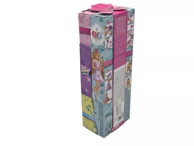 BARBIE PARTY UNBOXED IMPREZOWE NIESPODZIANKI LALKA I AKCESORIA