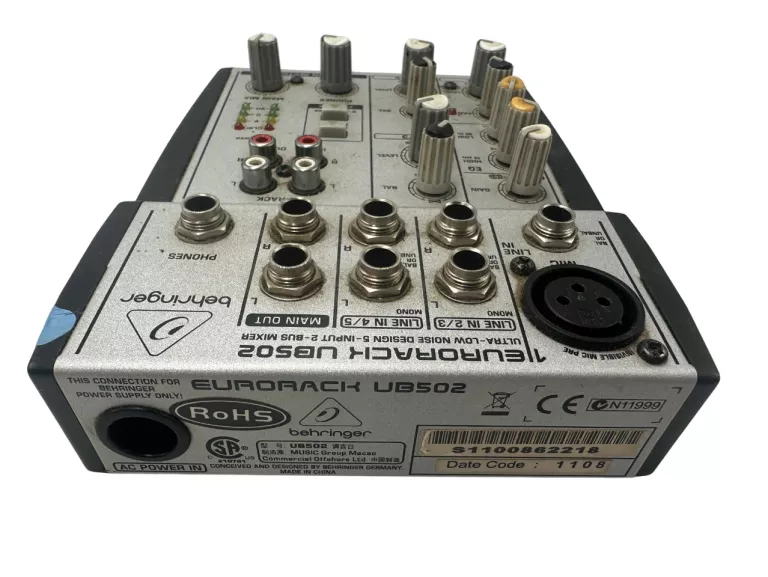 MIKSER BEHRINGER EUROJACK UB502 +ZAS