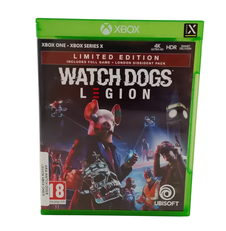 GRA WATCH DOGS LEGION XBOX ONE/X