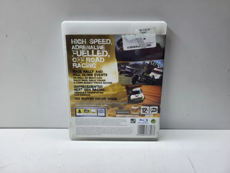 COLIN MCRAE DIRT PS3