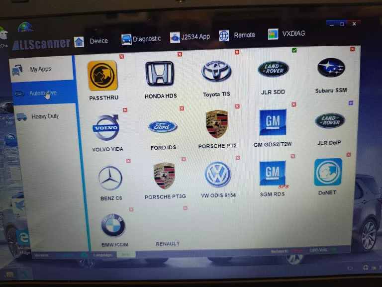 DIAGNOSKOP, PROGRAMATOR VXDIAG ALLSCANNER