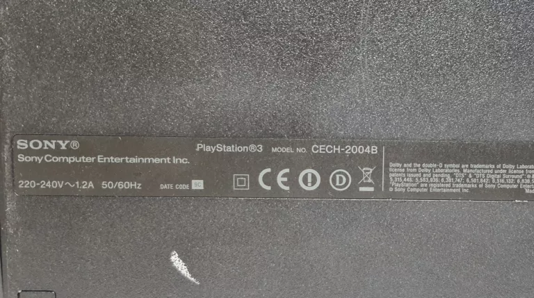 KONSOLA PS3 500GB CECH-2004B 3XPAD