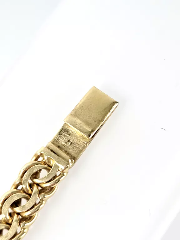 ZŁOTA BRANSOLETKA GARIBALDI 585 13.34G 20CM