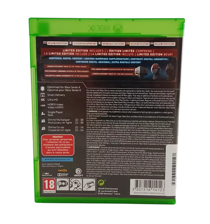 GRA WATCH DOGS LEGION XBOX ONE/X