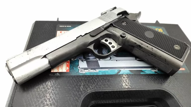 WIATRÓWKA ASG WELL COLT G191 2 MAGAZYNKI WALIZKA