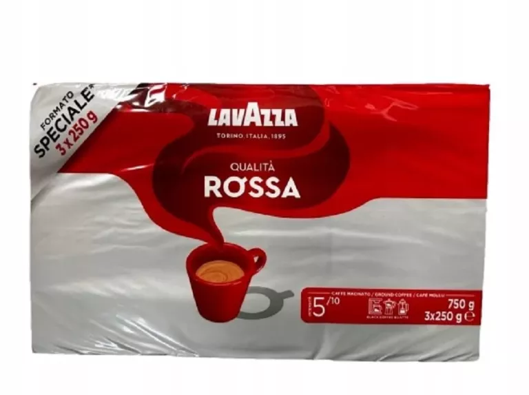 WŁOSKA KAWA QUALITA ROSSA 3X250 G