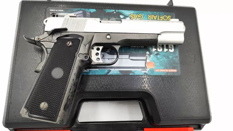 WIATRÓWKA ASG WELL COLT G191 2 MAGAZYNKI WALIZKA