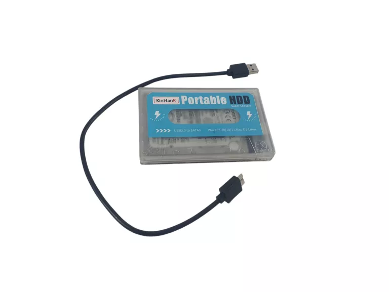 RETRO DYSK KONSOLA KINHANK PORTABLE HDD + 2 PADY