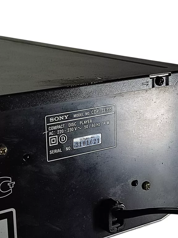 SONY CDP-CE315 KABLE