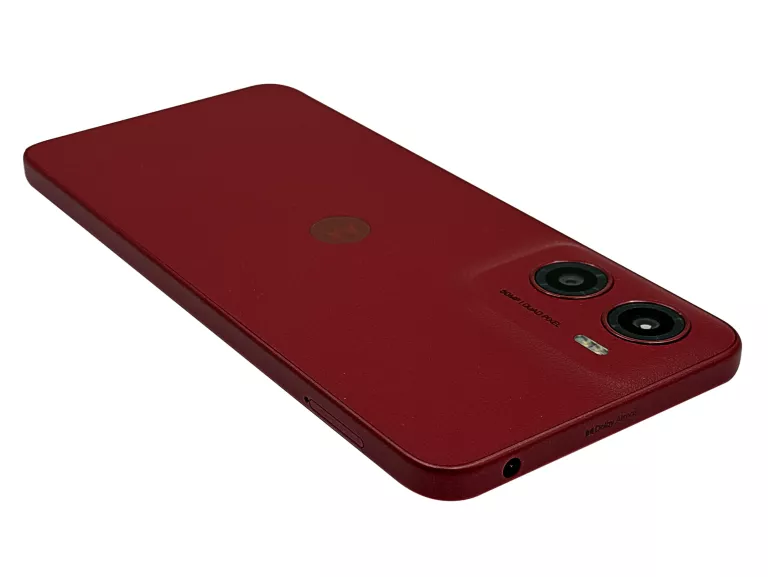 TELEFON MOTOROLA MOTO G05 4/64GB 6.67" 90HZ CZERWONY - JAK NOWY
