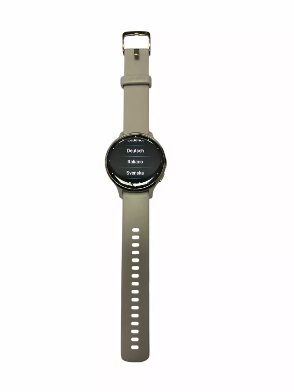 SMARTWATCH ZEGAREK SPORTOWY GARMIN VENU 3S GPS HEALTH FITNESS BEŻOWY