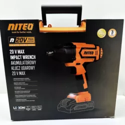 NITEO ORANGE AKUMULATOROWY KLUCZ UDAROWY 20V MAX