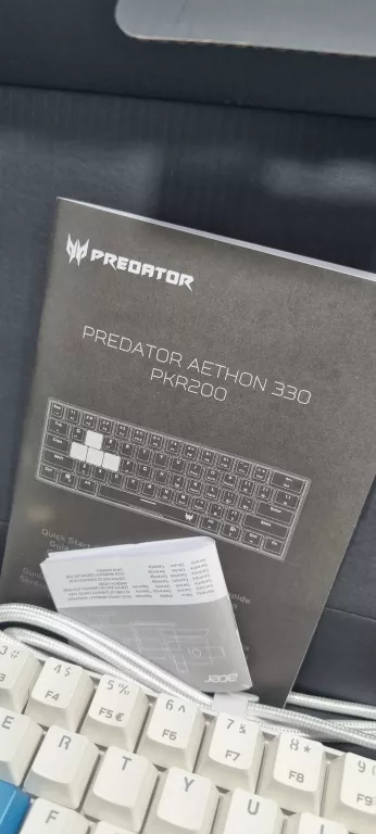 KLAWIATURA ACER PREDATOR AETHON 330 + GWAR