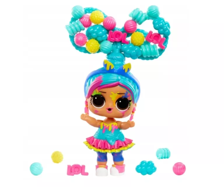 LOL SURPRISE HAIR BEADS – KULA LALECZKA Z KORALIKAMI DO WŁOSÓW 1205