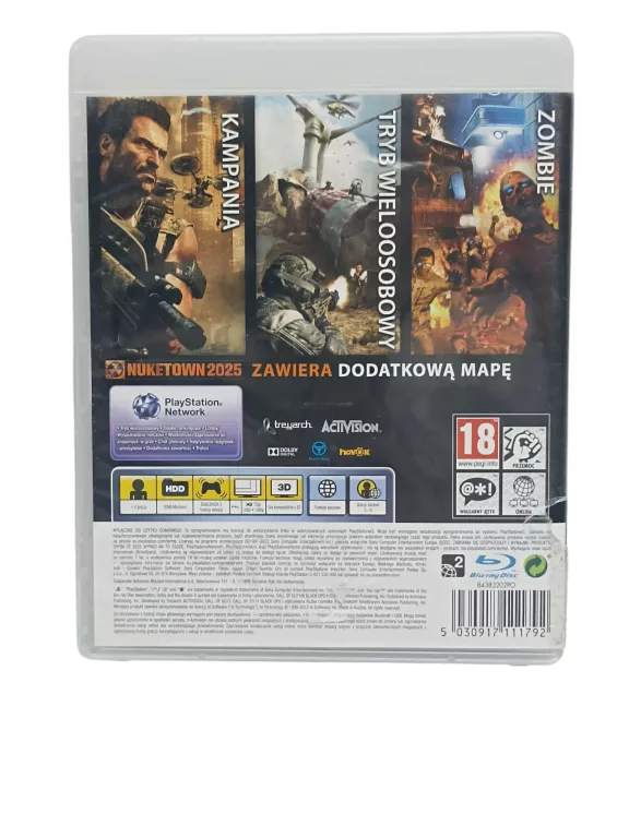 GRA PS3 CALL OF DUTY BLACK OPS II