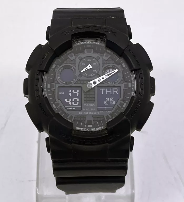 ZEGAREK MĘSKI CASIO GA-100 5081 CZARNY G-SHOCK