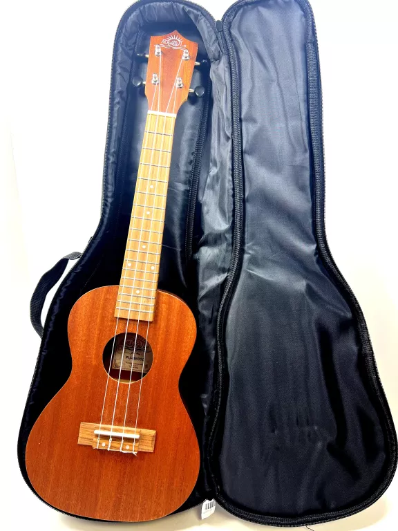 PUKA PU-BE01C UKULELE KONCERTOWE Z POKROWCEM 5 MM