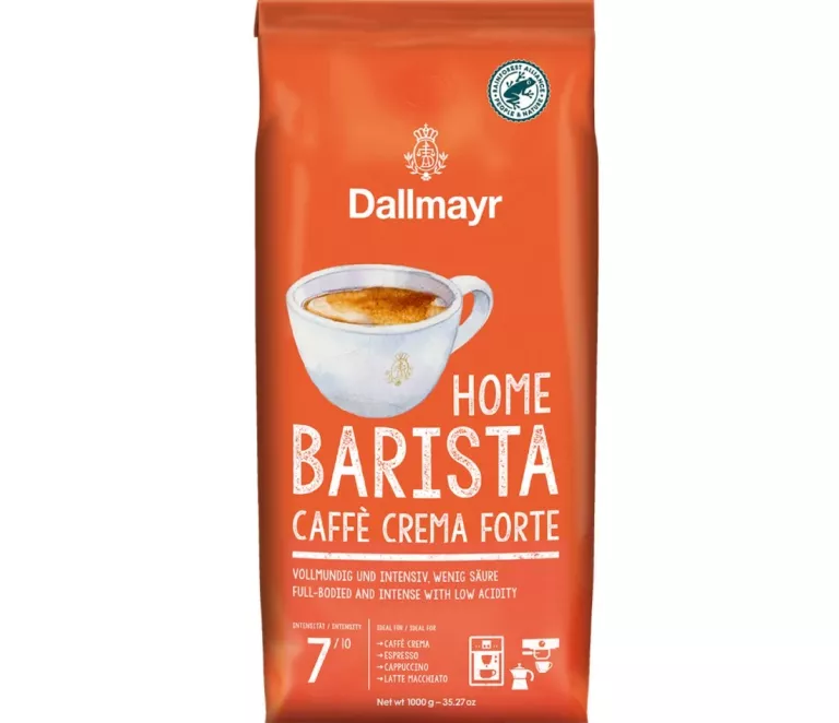 KAWA ZIARNISTA DALLMAYR HOME BARISTA CAFFE CREMA FORTE 1000G