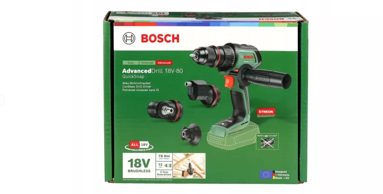 WIERTARKO-WKRĘTARKA BOSCH ADVANCEDDRILL 18V-80 QUICKSNAP
