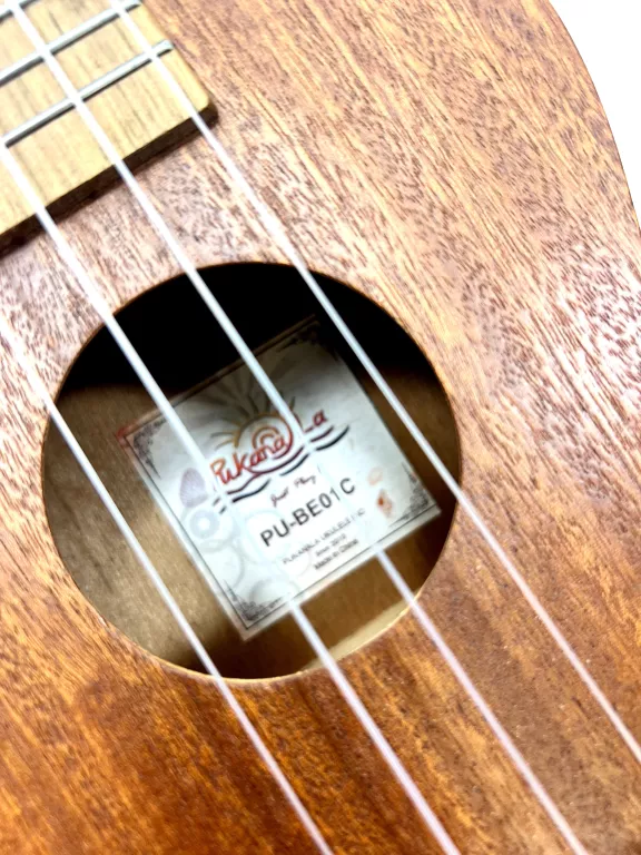 PUKA PU-BE01C UKULELE KONCERTOWE Z POKROWCEM 5 MM
