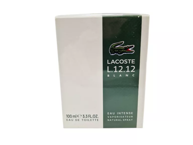 WODA TOALETOWA | LACOSTE L.12.12 BLANC EAU INTENSE | 100ML EDT