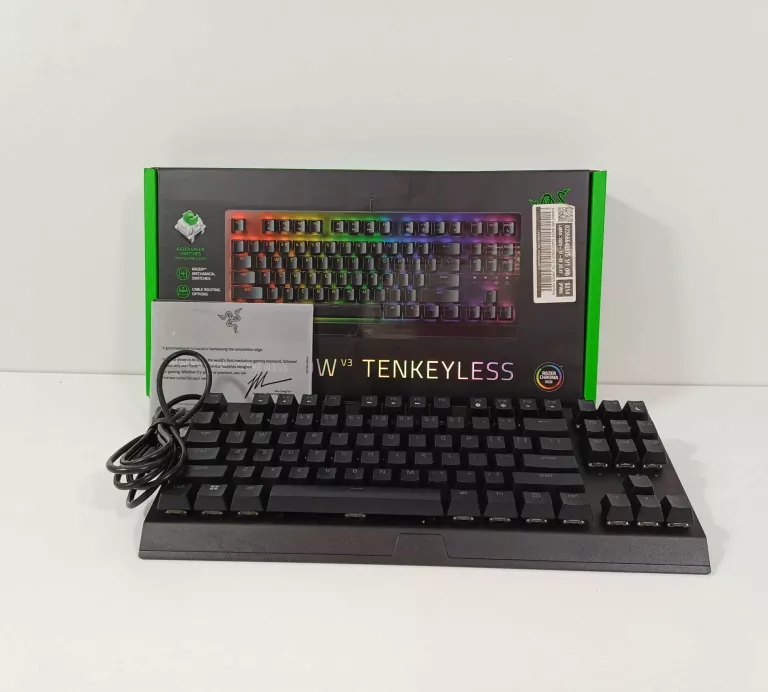 KLAWIATURA RAZER BLACKWIDOW V3 TENKEYLESS PUD
