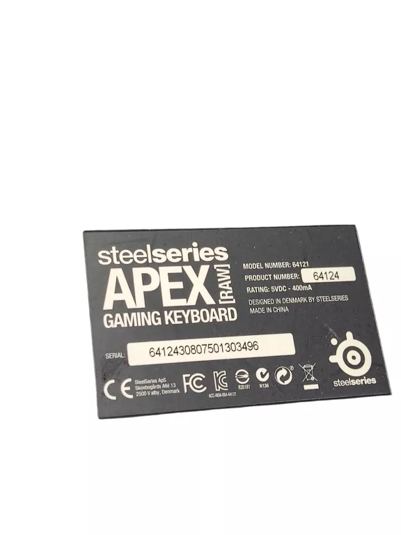 KLAWIATURA STEELSERIES APEX (RAW)