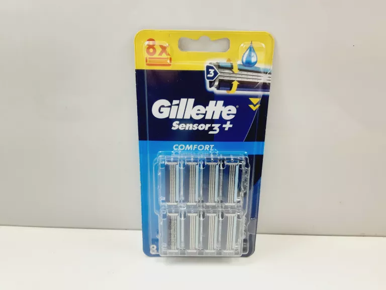 WKŁADY DO NMASZYNKI GILLETTE SENSOR 3+ 8X