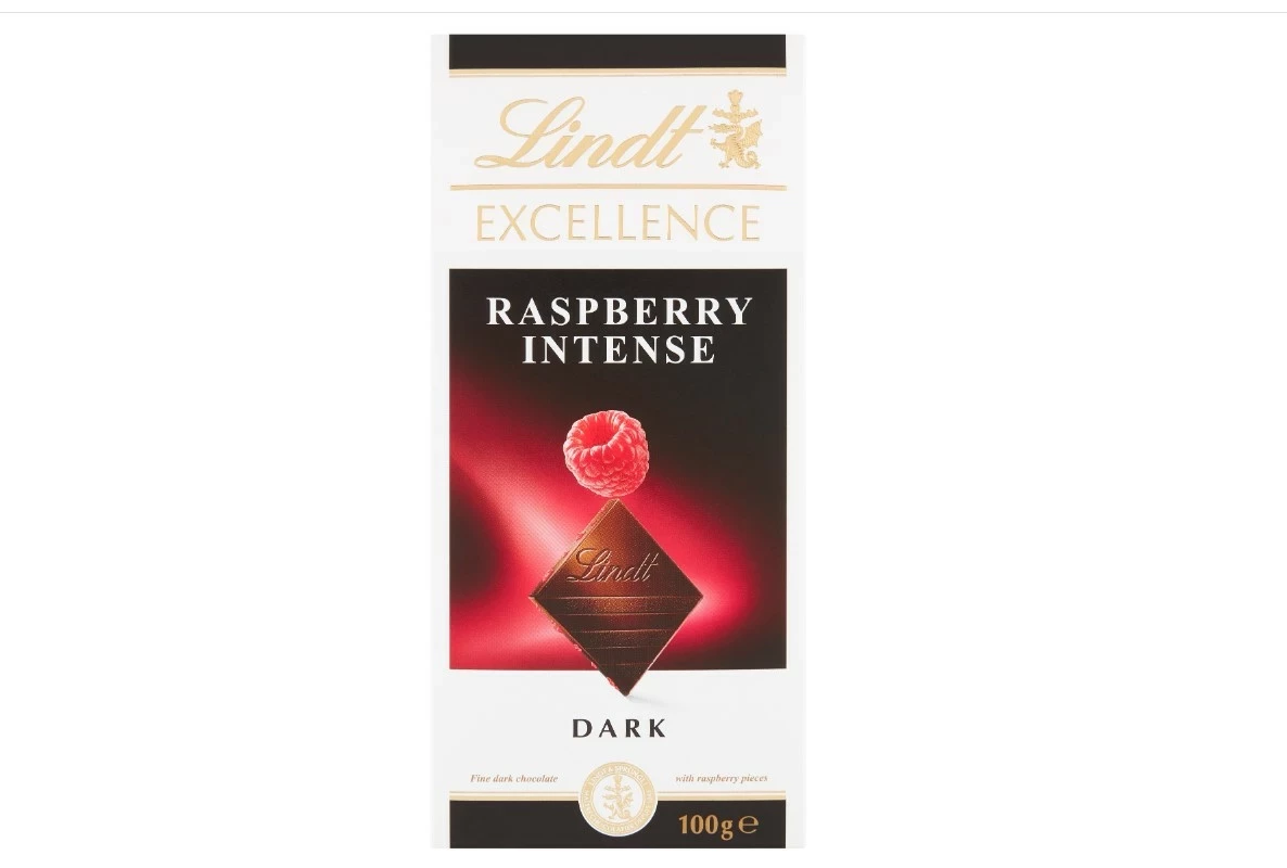 Raspberry Excellence LINDT EXCELLENCE CZEKOLADA RASPBERRY INTENSE 100G | Czekolady i ...