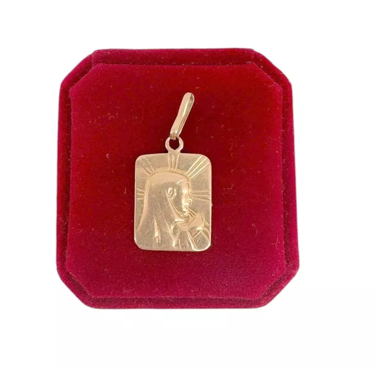 ZŁOTA ZAWIESZKA MATKA BOSKA 1,68G 585