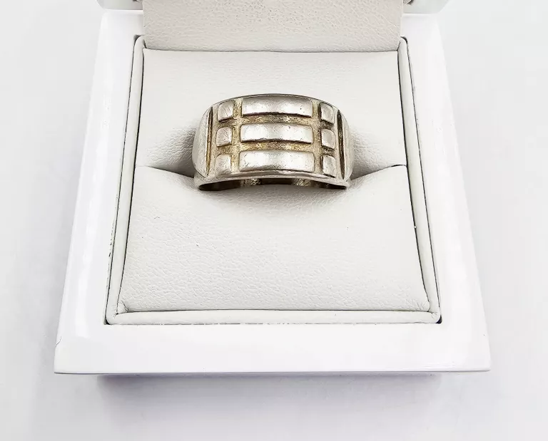 SREBRNY PIERŚCIEŃ ATLANTÓW 7.83GR, P.925