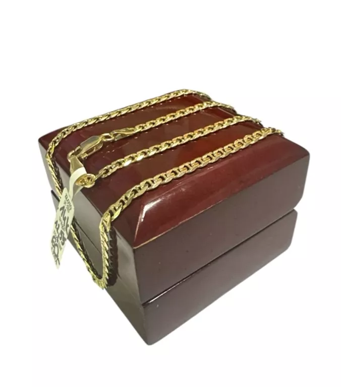 ZŁOTY ŁAŃCUSZEK 585/12,55 G/60 CM