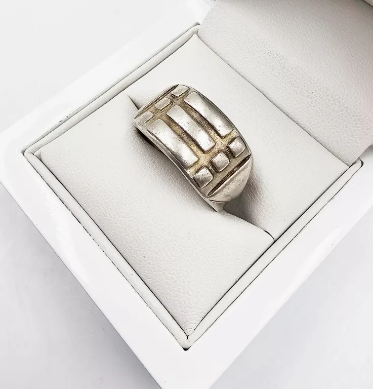 SREBRNY PIERŚCIEŃ ATLANTÓW 7.83GR, P.925