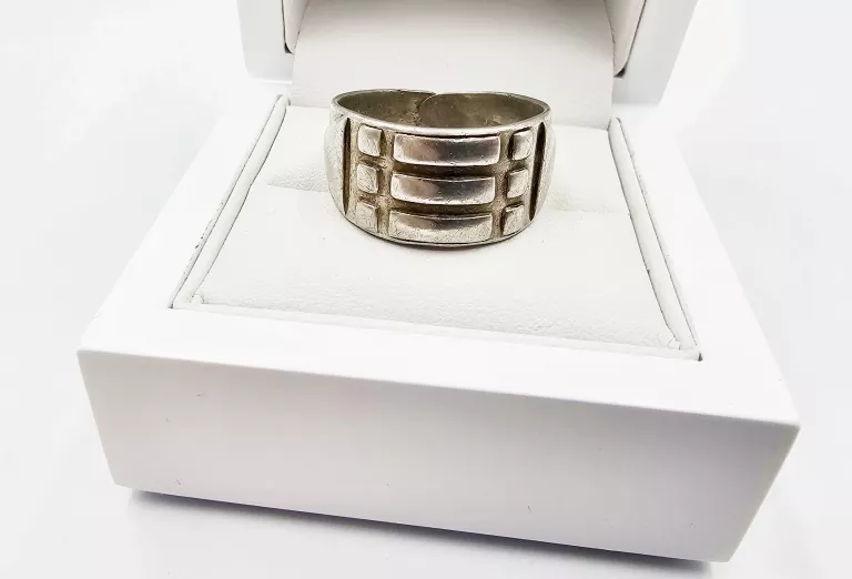 SREBRNY PIERŚCIEŃ ATLANTÓW 7.83GR, P.925