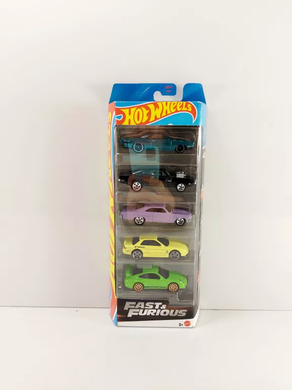 ZESTAW SAMOCHODZIKÓW HOTWHEELS FAST&FURIOUS