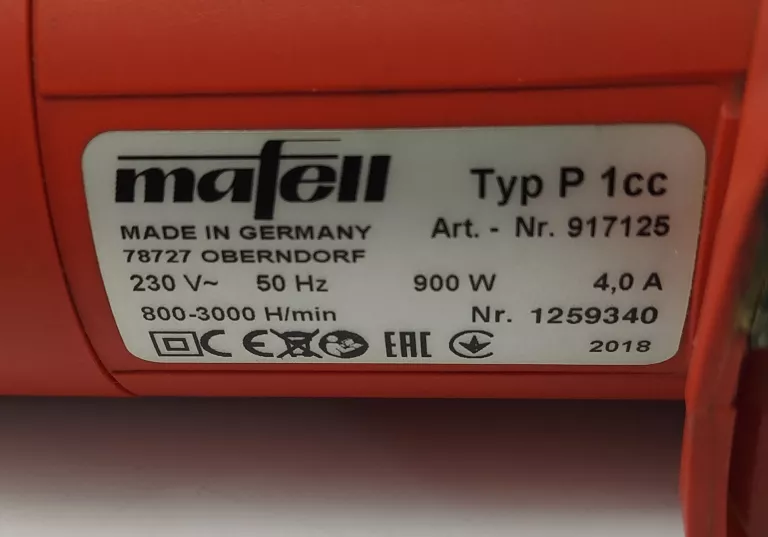 WYRZYNARKA MAFELL P1CC