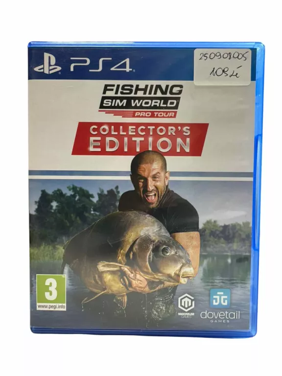 PS4 FISHING SIM – JEDYNA RYBA, KTÓRA NIE SPIER* SPOD HAKA**