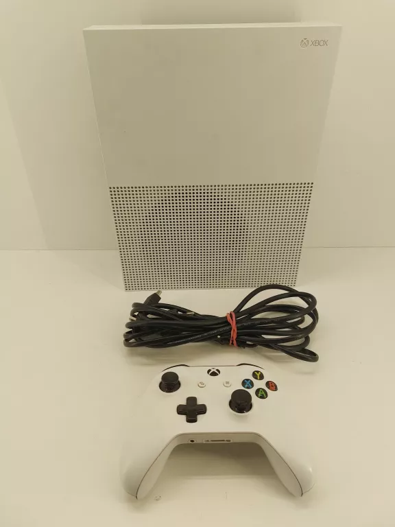 KONSOLA XBOX ONE S 1681 + PAD + KABLE, ŚWIETNY STAN!