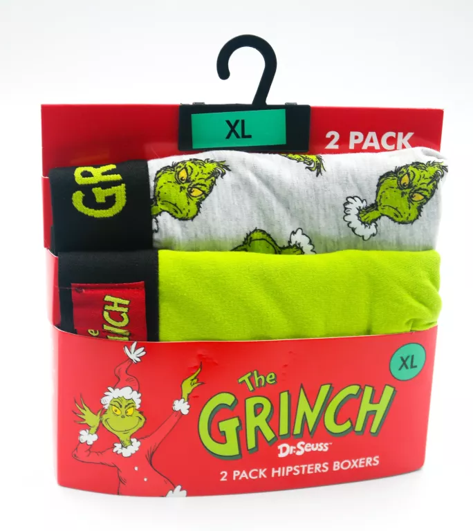 ZESTAW BOKSEREK SINSAY / GRINCH / ROZMIAR XL / 2 SZTUKI