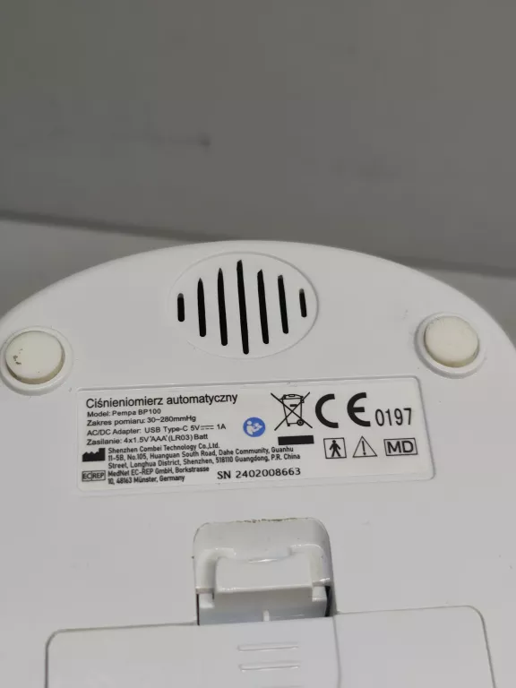 CIŚNIENIOMIERZ PEMPA BP100
