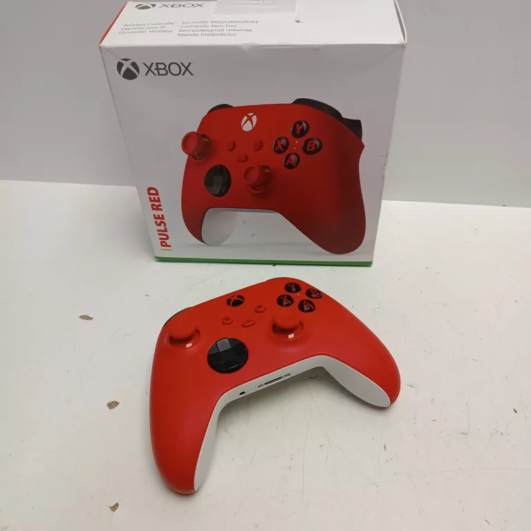 PAD BEZPRZEWODOWY MICROSOFT XBOX ONE SERIES S X PULSE RED CZERWONY