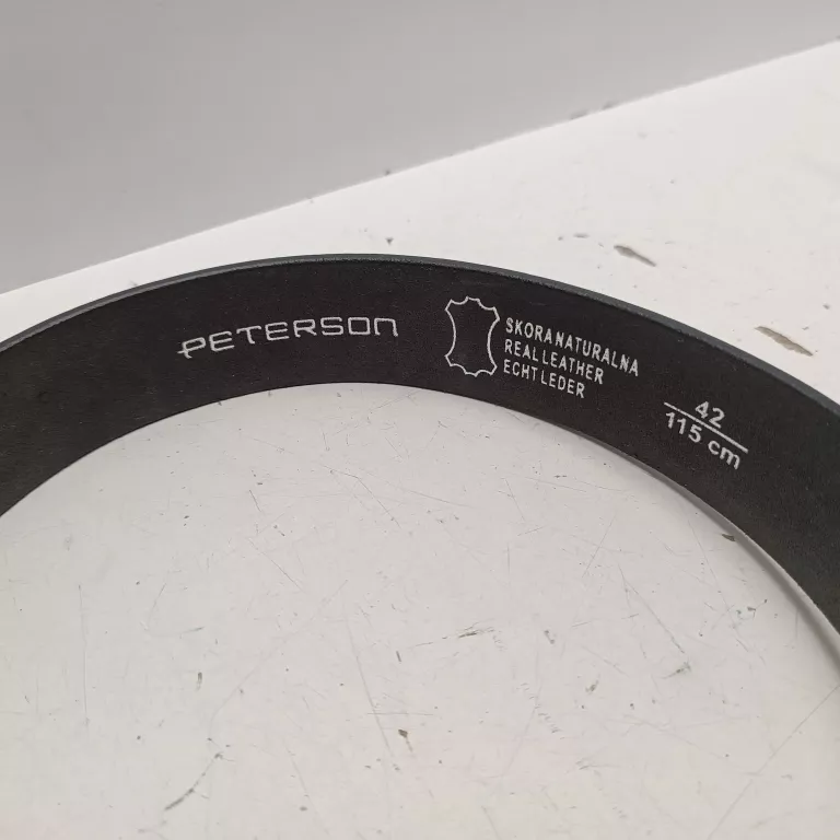 PASEK SKÓRA NATURALNA PETERSON 42/115 CM