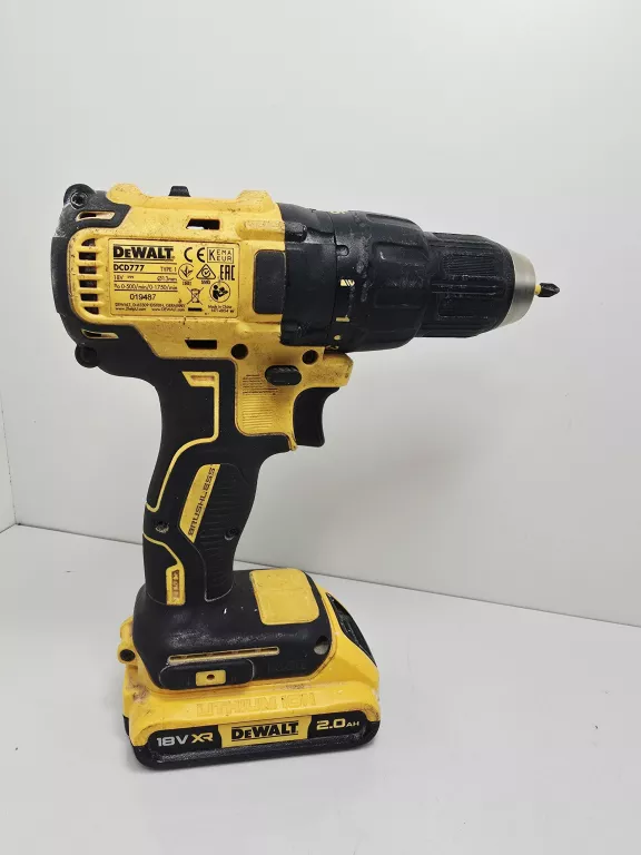 WKRĘTARKA DEWALT DCD777 + AKUMULATOR