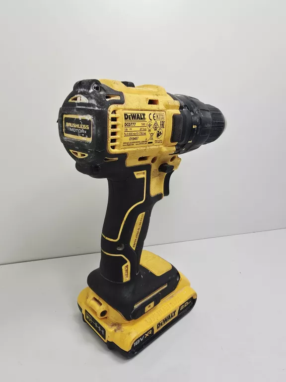 WKRĘTARKA DEWALT DCD777 + AKUMULATOR