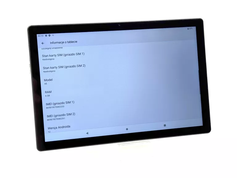 TABLET HOCO A8 10.1" 4G(LTE) 6/128GB SREBRNY